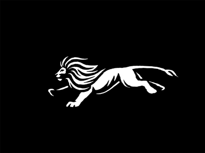 Running Lion